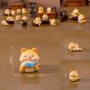 Adorable Resin Fat Cat Figurine Blind Box Cute Cartoon Miniature Animal Decor