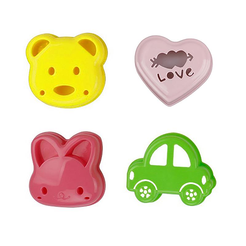 3/4Pcs Sandwich Mold Toast Bread Making Cutter Mould Cute Baking Pastry Tools Children Interesting Food Kitchen Accessories