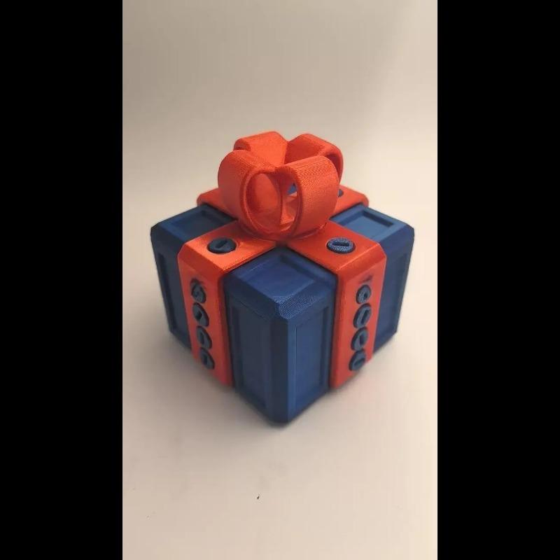 Раздражающая подарочная коробка 3D-печатная раздражающая подарочная коробка забавные портативные небольшие украшения с местом для хранения раздражающие подарочные коробки