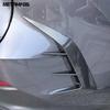 Rear Bumper Grille Spoiler Air Vent Outlet Trim For Lexus NX 250 350 350H 450H -2024 2025 Chrome Accessories Car Styling