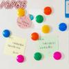16 Pcs/lot Colorful Circular Plastic Fridge Magnets Whiteboard Sticker Refrigerator Magnets Kids Gifts Home Decoration