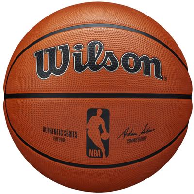 Wilson Мяч для улицы NBA Authentic Series, Унисекс оранжевый баскетбол