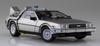 Aoshima Bunka Kyozai Movie Mecha Back To the Future PartI Time Machine Scale Plastic Model No.BT-01 1/24