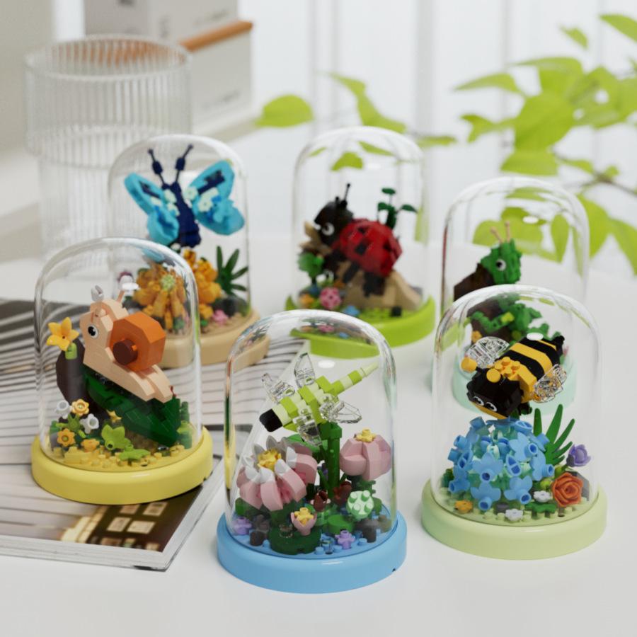 Animal Insect Building Blocks Compatible with Lego - Children's Educational Toy Gift (June 1st)