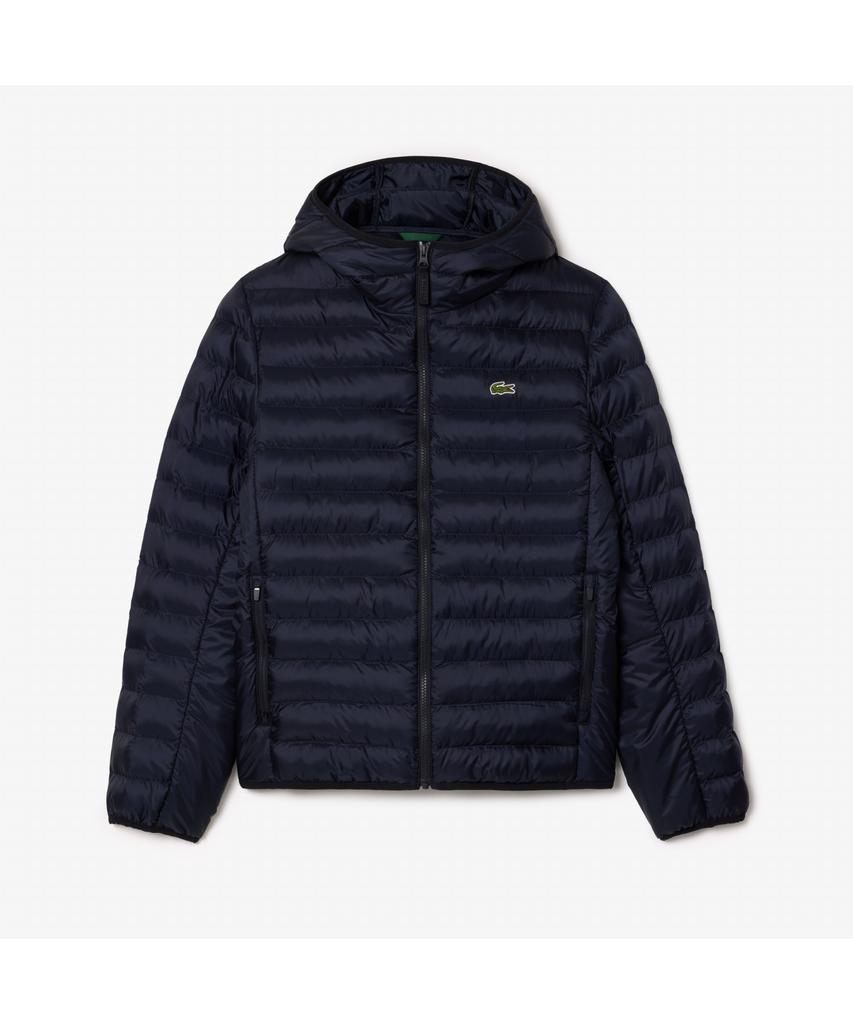 Lacoste Men'S Thermore Hooded Lightweight Padded Jacket Bh7228-55N Hde