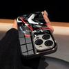 MV AgustaS Motorcycle Phone Case Luxury Glass Phone Case For IPhone 17 16 15 14 13 12 11 Pro Max Plating Frame Cover