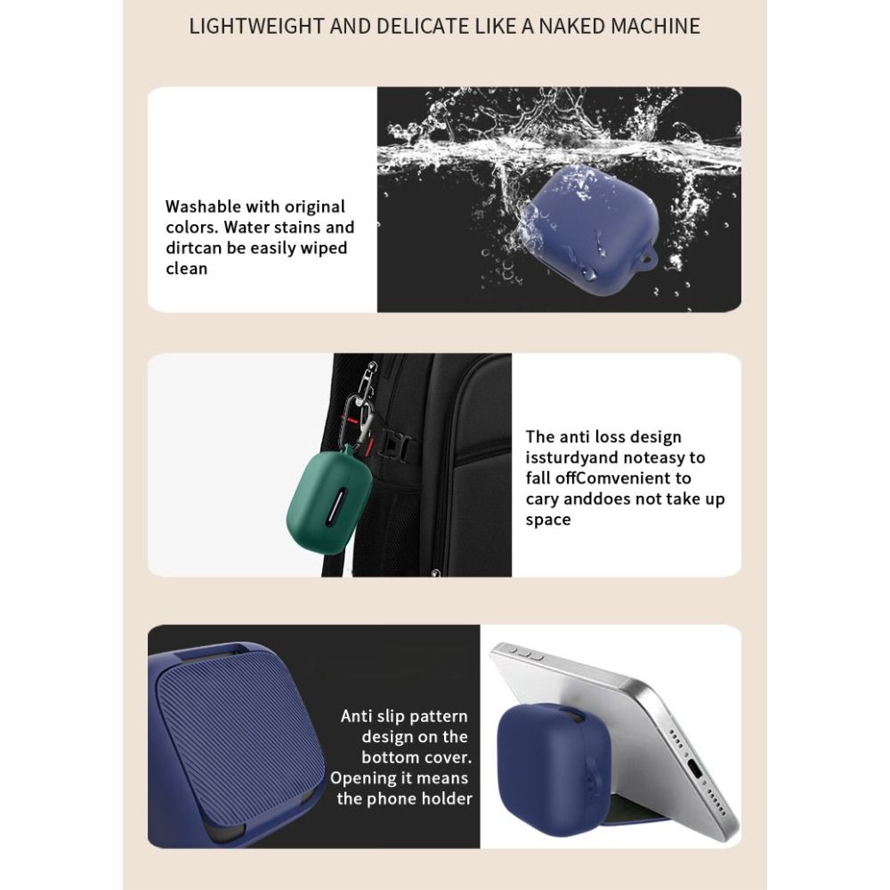 Silicone Earbuds Protective Cover Dustproof Wireless Earphone Accessories for Anker Soundcore P30i