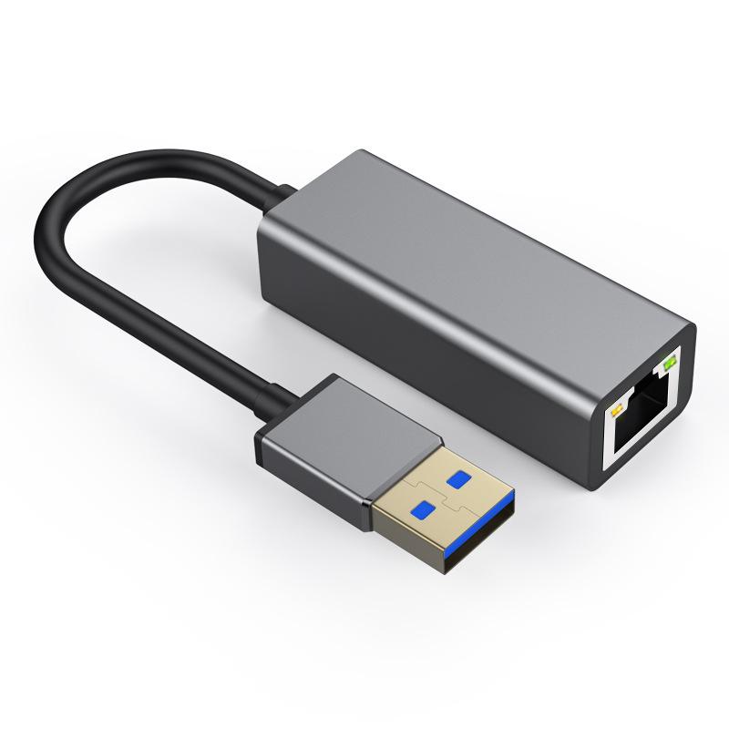 Gigabit Ethernet адаптер USB-C с портом RJ45 для ноутбука, роутера, планшета - Конвертер Type-C в сетевой кабель