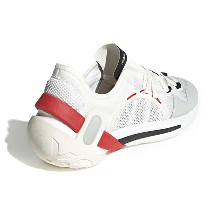 adidas Y-3 Idoso Boost White Red Мужские кроссовки Core-White Black FZ4525