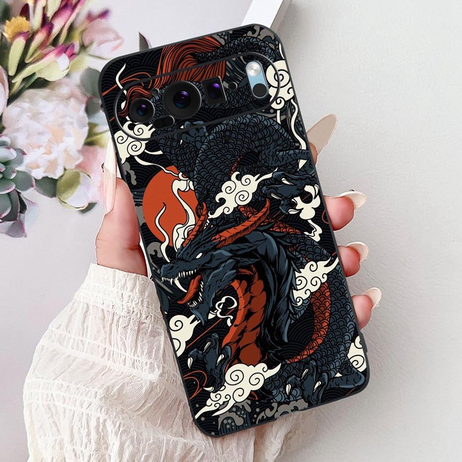 Чехол для Google Pixel 9 Pro Pixel9A Новый Модный Расписной Чехол Мягкий ТПУ Чехол для Телефона Для Google Pixel 9A Pixel9 Pro Задняя Крышка Сумки