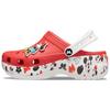Mickey Comfortable and Versatile Hole Shoes Women’s Red