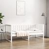 VidaXL Daybed White 75x190 Cm Solid Pine Wood 820892