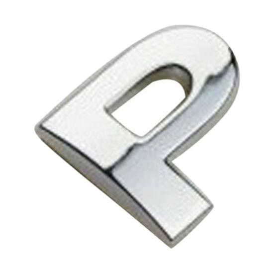 Самоклеящаяся авто наклейка с номером и буквой, автомобильный значок, наклейки, эмблема, украшение