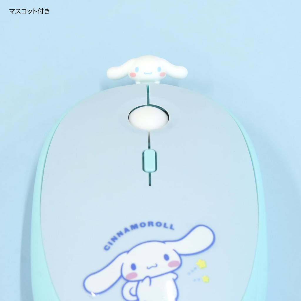 Мышь Gourmandies Sanrio Characters Bluetooth Cinnamoroll SANG-558CN