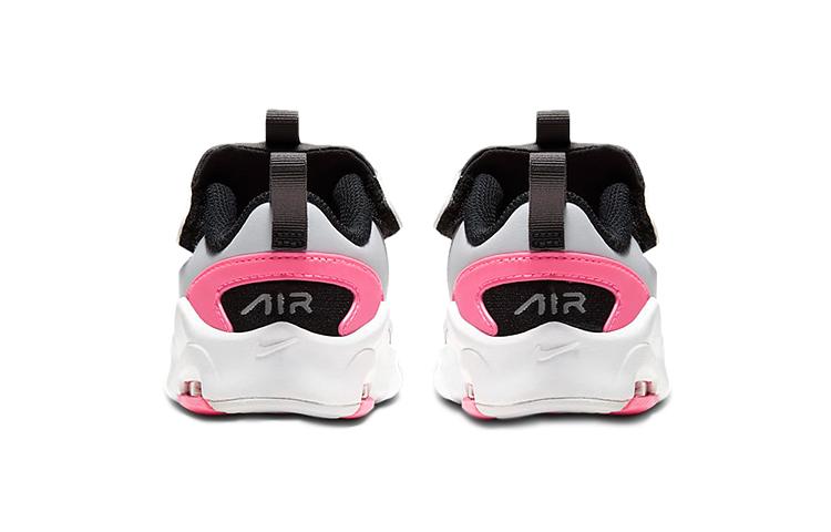 Nike Air Max Bolt Легкая амортизация Дышащие Низкие Детские Кроссовки Черный Серый Розовый Для Младенцев И Малышей CW1629-003
