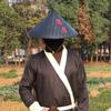 Cosplay Hats Bucket Hats Tourism Rain Caps Bamboo Rattan Hats Men Fisherman Hats Ninja Cosplay Hats