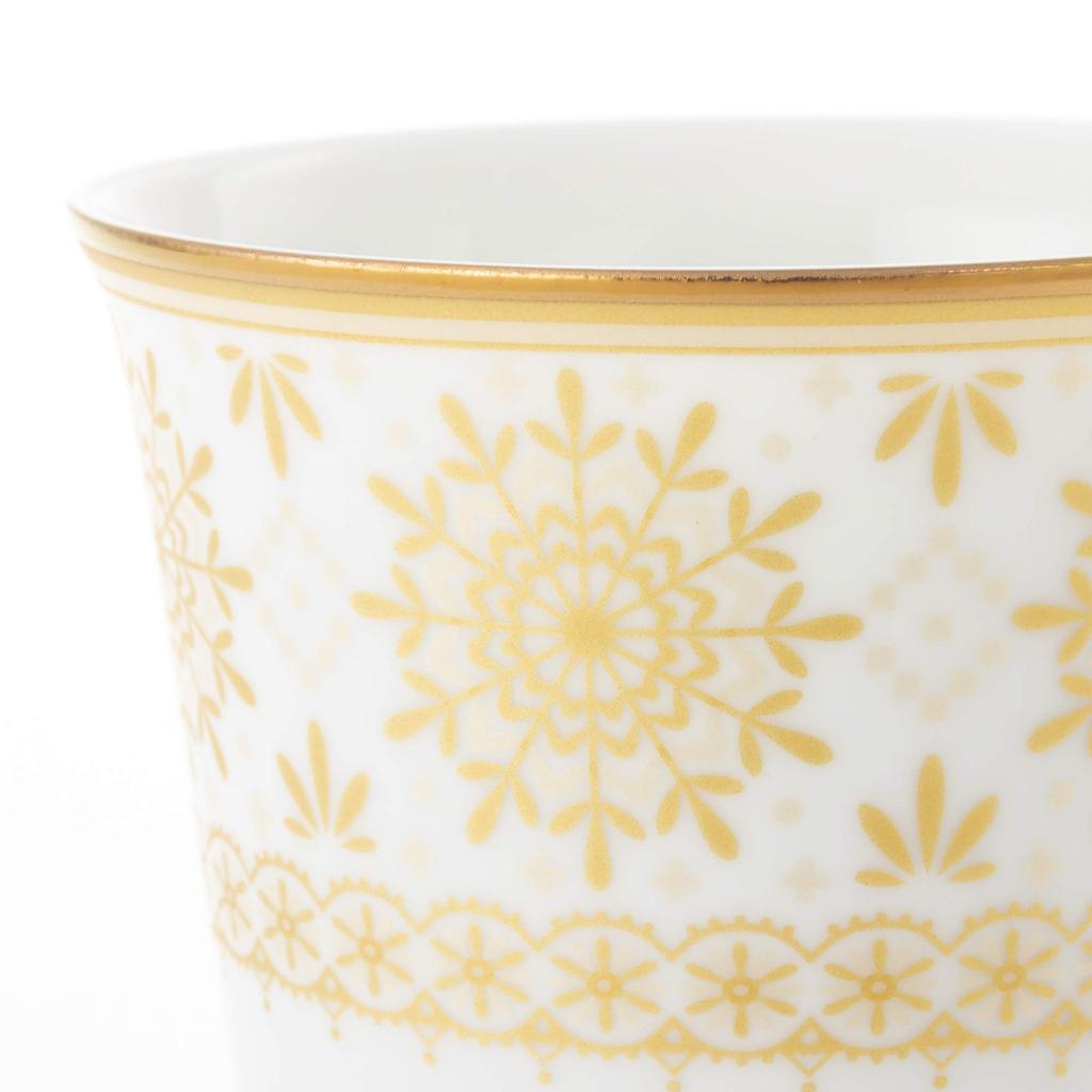 NARUMI Au Petit Pair of Set of Made in & (Au & Pt) Mugs, 280cc, 2, Japan, 41377-33135