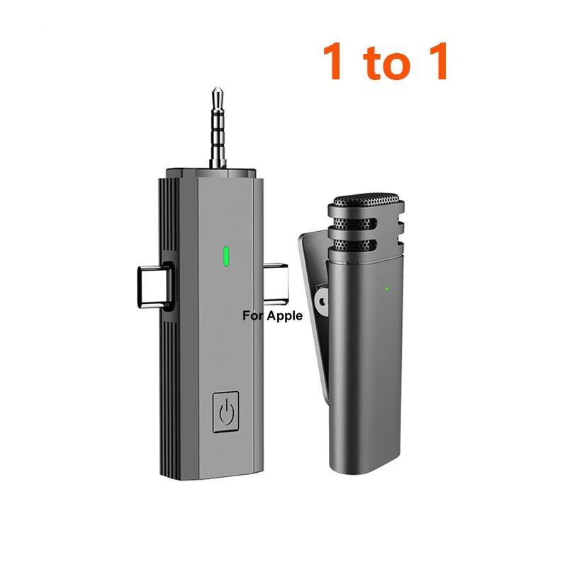 3 в 1 беспроводной петличный микрофон универсальный интеллектуальный микрофон с функцией шумоподавления AI для зеркальной камеры Android