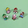 Милый креативный значок Марио Super Mario металлическая значок аксессуар булавка украшение