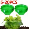 5-20 шт. Кольца для защиты растений от улиток, зеленые растения, цветочный горшок, садовые инструменты для защиты от вредителей, ловушка для отпугивания улиток