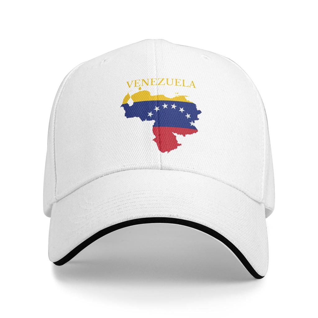 Unisex Venezuela Map Flag Venezuelan Outdoor Hat Sun Cap Casual Baseball Cap Golf Sunshade