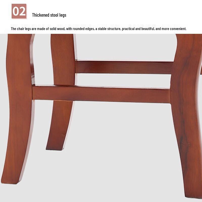 Jingdun Solid Wood Office Conference Chair
