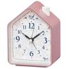 Alarm Clock Table Clock Analog Pink 110 X 86 X 63mm PYXIS NR452P