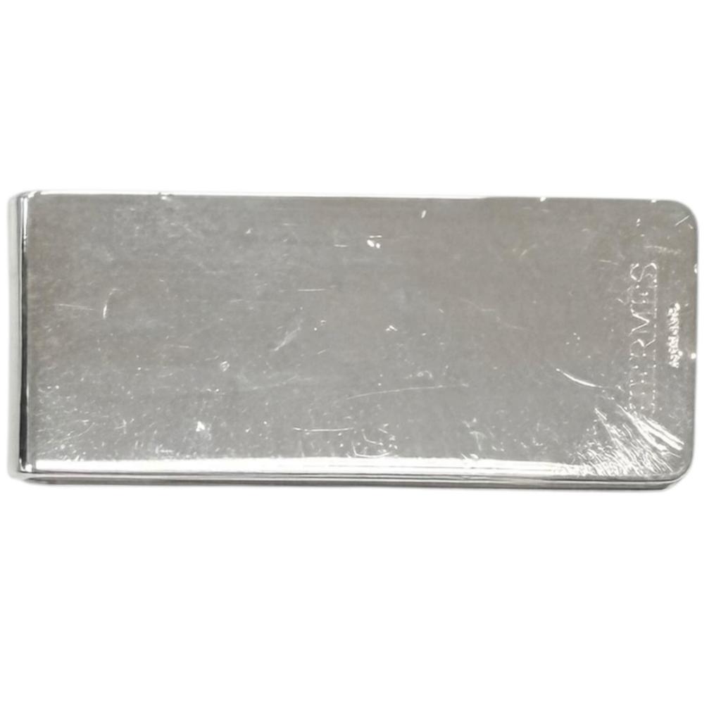Very Good HERMES Money clip Evelyn money clip Silver AG925 mens Used