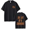 Hot Sale The Life of A Showgirl Album Merch T-shirt Male Vintage Casual T Shirt Men Women Fashion Oversized Short Sleeve Tshirts