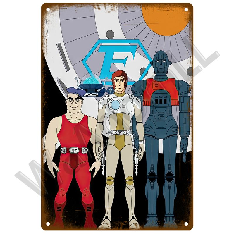 Кино Металлическая Вывеска Фильм Индустриальный Деко Винтажный Постер Винтажный Ретро Жестяная Вывеска Эстетичная Гостиная Металлический Декор Стены Декорация