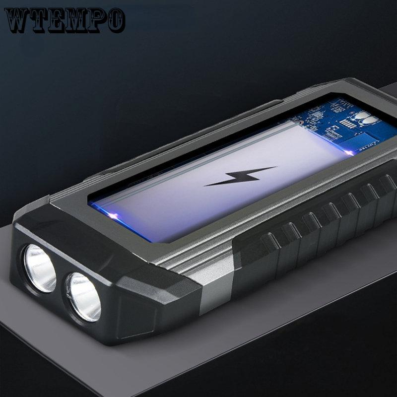 COB Рабочий Свет Технический Фонарик Магнит Светодиодный Мощный Свет Лампа Супер Яркий Технический Зарядка Автомобиля Ручная Лампа