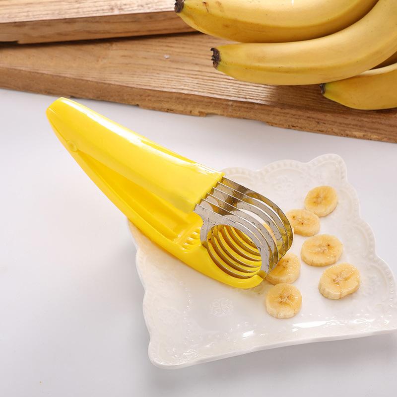 Banana Slicer Creative Cut Fruit Kitchen Accessories Fruit And Vegetable Sausage Slicer Vegetable Salad Peeler Kitchen Gadgets