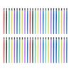 50 Pcs Nylon Hair Art Brushes Small Watercolor Painting Brushes Painting Supplies For Detailing