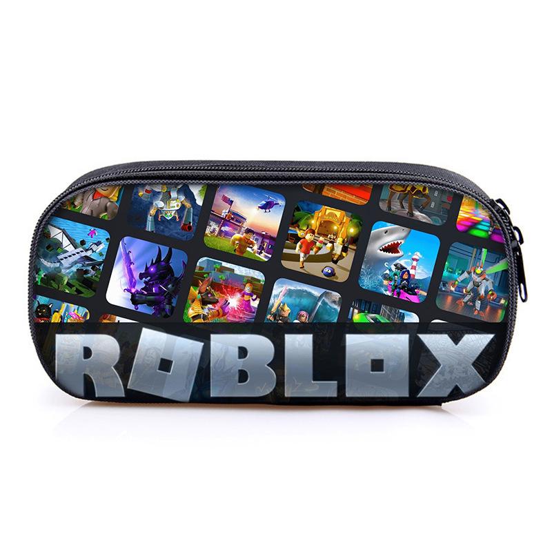 Пенал Roblox для детей - Школьная сумка для канцелярских принадлежностей с несколькими отделениями