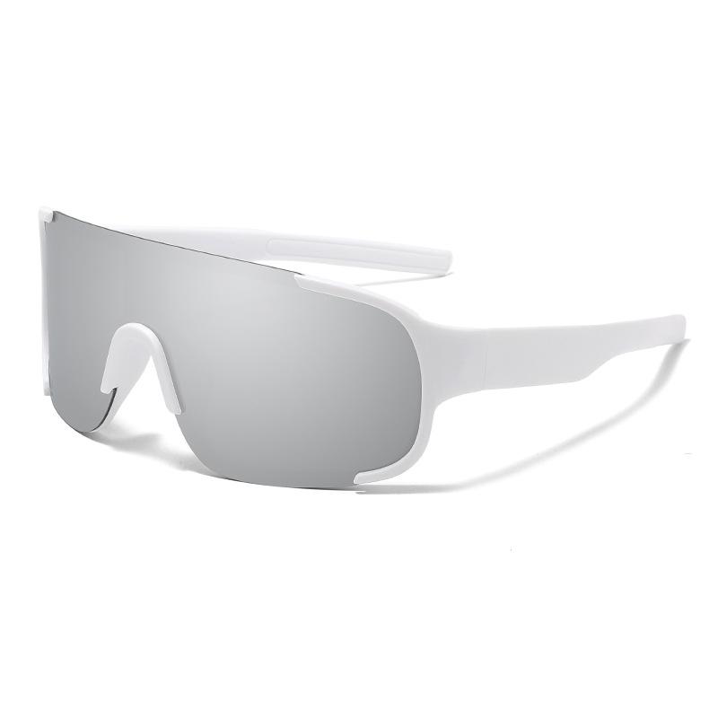 Новые модные ретро спортивные солнцезащитные очки, большая оправа, матовые очки для езды, ветрозащитные очки для альпинизма, спортивные очки, велосипедные очки