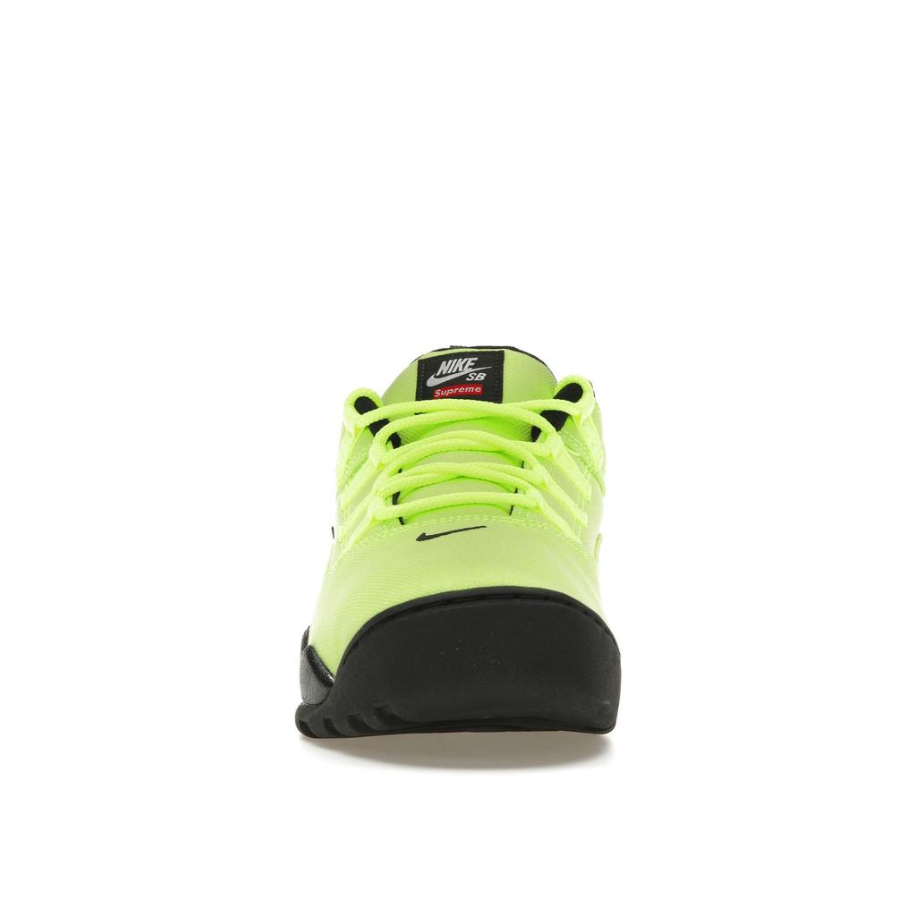 Supreme x Nike Darwin Low SB Вольт Мужские Кроссовки Зеленый Черный Белый FQ3000-700