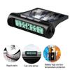 Smart TPMS Solar Tyre Pressure Monitoring System 4 Sensors Display Solar Intelligent Car Tyre Pressure  Air Pressure Gauge