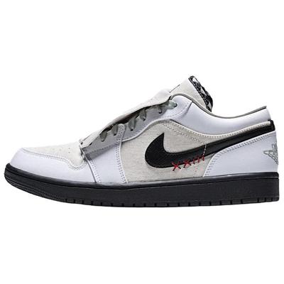 Кроссовки мужские Air 1 Low SE Light Orewood Brown Белый Черный Steam IW2020110