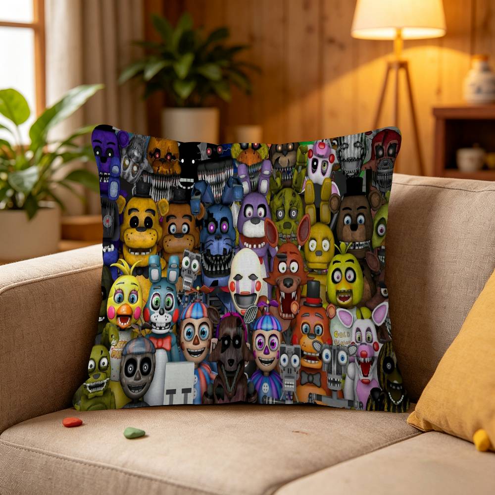 Fnaf Five-nights-At-Freddys Персонализированная Наволочка Чехол от Пыли Спальня Детская Вечеринка Украшение Наволочка День Рождения Детский Подарок