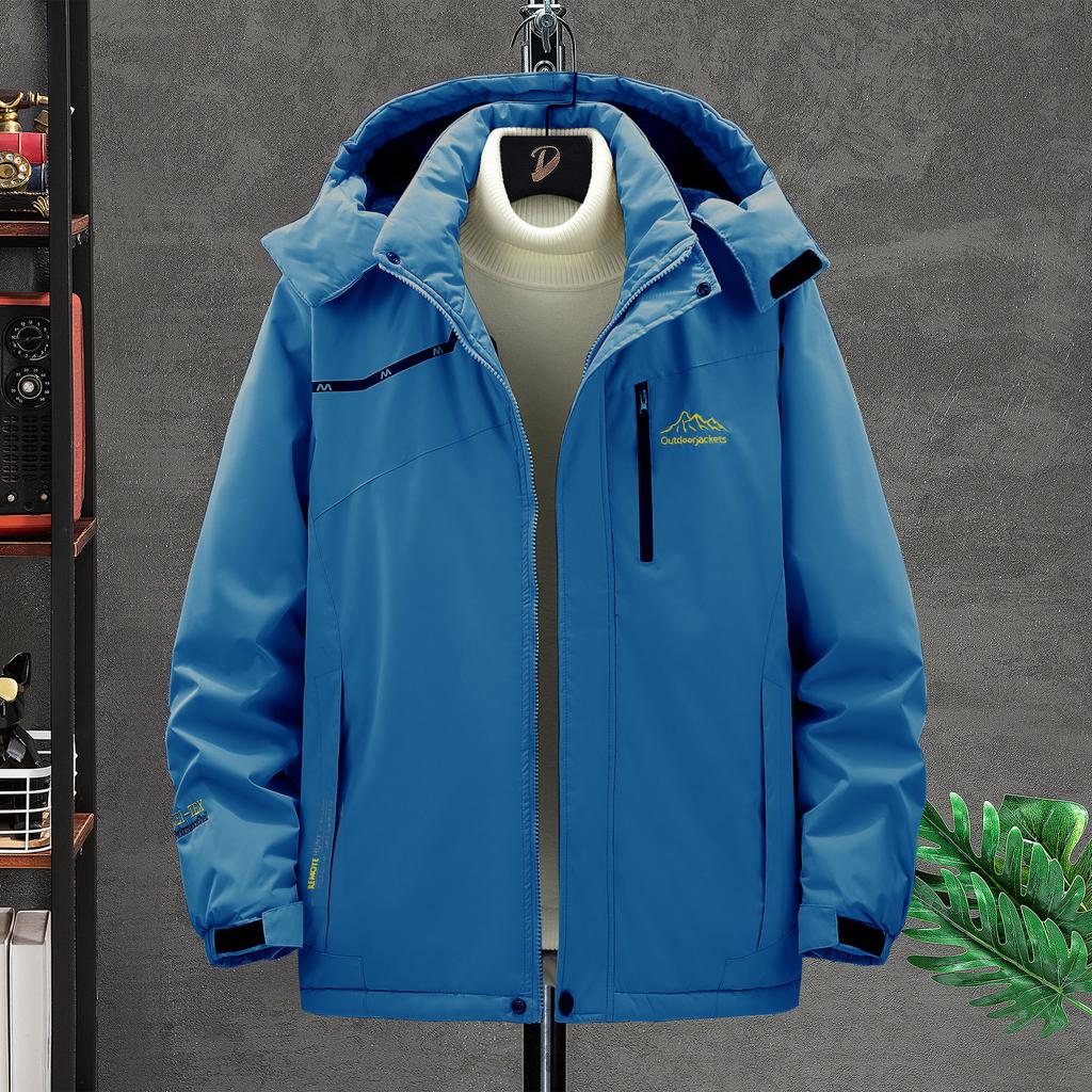Штурмовой костюм большого размера 9XL, Зимний для улицы с плюшевой и толстой изоляцией, Костюм для пешего туризма и велоспорта, Хлопковая куртка, Мужское зимнее пальто
