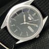 USED VINTAGE SEIKO 5 AUTO 6309A JAPAN MENS ORIGINAL DIAL WATCH 608g-a316390-9 SKU608g-a316390