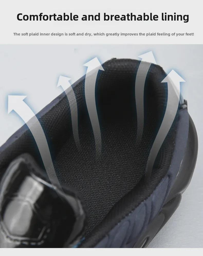 2024 Men's Air Cushion Height-Boost Running Sneakers - Durable, Trendy, All-Season Sports Style