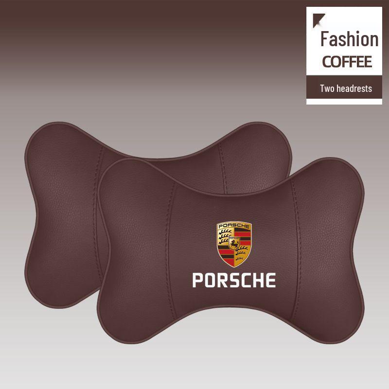 Подушка для шеи и поясничная поддержка для подголовника Porsche Cayenne, Macan, Panamera, 718