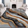 Abstract Marble Carpet for Living Room Anti Slip Stain Resistant Modern Rugs Machine Washable Bedroom Decor Non-slip Floor Mat