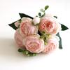 30CM Fake Rose Silk Peony Artificial Flowers Cheap Festival Decor Vases Filler Home Room Wedding Bridal Bouquet Indoor Scrapbook
