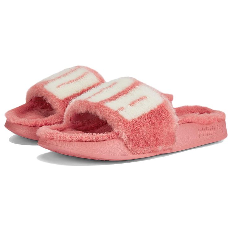 Puma Leadcat 2.0 Fuzz Slides Women Slides Pink 387313-03