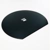Maeju Lacquerware Half Moon Placemat, Large, Marble Black, 4Y-124