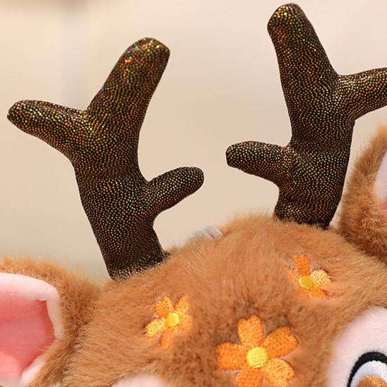 Плюшевая игрушка Олень Мягкая набивная игрушка Рождественский олень Плюшевая игрушка Подушка для обнимания Праздничный подарок для детей