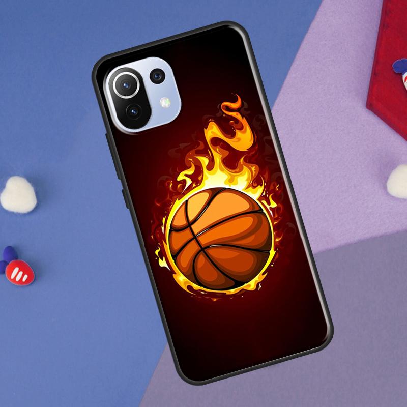 Basketball Sports Cover For Xiaomi 14 13 Ultra 11T 12T 13T 14T Pro POCO X7 Pro X3 X5 F3 F5 F6 M6 X6 Pro Case