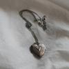 Surgical Steel Photo Locket Opening Heart Necklace